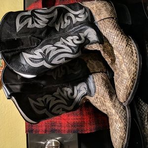 Rattlesnake Cowboy Boots